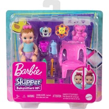  mattel oyuncak barbie bebek bakıcısı özellikli minik bebek ghv83