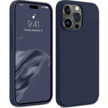 Starseven Iphone 15 Kılıf First Silikon - Lacivert