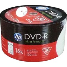 Hp Dvd-R 700 Mb 80 Min 52X Shrink Dvd-R 50 Li Hp