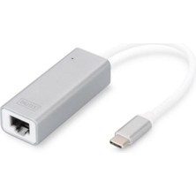 Digitus Dn-3024 Usb Tip C Gigabit Ethernet Adaptörü, 1X10-100-1000 Port,1Xusb Tip C Erkek Port