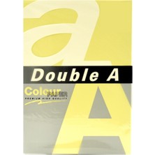  double-a renkli fotokopi kağıdı a4 80 gram pastel cheese (25 li paket)