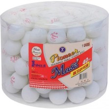  masis pinpon topu pioneer beyaz 144 lü (1 paket 144 adet)