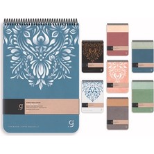  gıpta the block spiralli sert kapak not defteri a4 80 yaprak çizgili 7000 (karışık renk 1 adet)