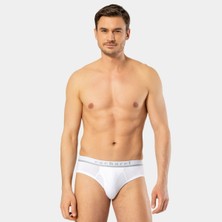 Cacharel Erkek Likrali Bantli Slip 1311/BEYAZ