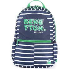  benetton okul sırt çantası çift bölme 3745