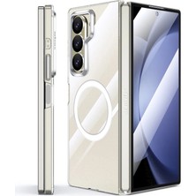 Starseven Galaxy Z Fold 6 Crystal Magsafe Kapak - Şeffaf