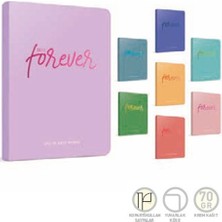  gıpta until ıp dikişli sert kapak not defteri a5 120 yaprak çizgili 5924 (karışık renk 1 adet)