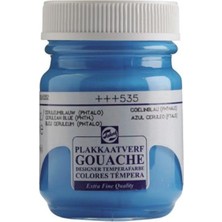 Talens 535 Guaj Boya 16 Ml Cerulean Blue (Gök Mavisi) (10 Lu Paket)
