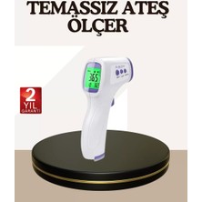 Kızılötesi Alından Temassız Ateş Ölçer Akıllı Sesli Uyarı