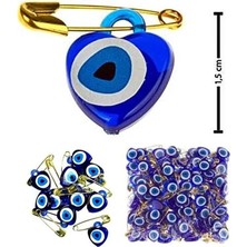 Ata Store Nazar Boncuklu Çengelli Iğne 25 Adet