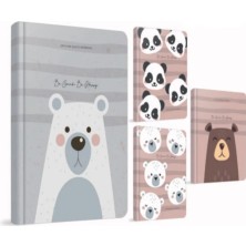  gıpta be good ıplik dikişli sert kapak not defteri 13x21 cm 120 yaprak cizgili 7251 (karışık renk 1 adet)