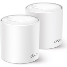  deco x50 2li wi-fi 6 ax3000 tüm evi kapsayan mesh wifi sistemi