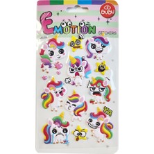  bu-bu emotions puffy sticker unicorn 10,9x20,5 swp-2702
