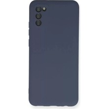 Senka Newface Samsung Galaxy A03S Kılıf Nano Içi Kadife Silikon - Gri