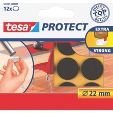 Tesa 57893 Kesilebilir Çizilmeyi Önleyici Keçe 22 Mm Kahve