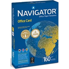 Navigator Gramajlı Fotokopi Kağıdı Laser-Copy-İnkjet Office Card 250 Yaprak A3 160 Gram Beyaz