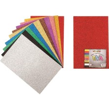 Nova Color Simli Eva Yapışkanlı 20X30Cm 10 Renk Nc-272