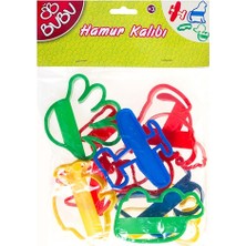  bu-bu bubu00001 oyun hamur kalıbı 10 parça