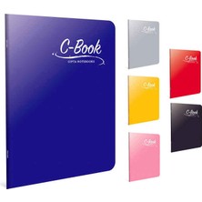 Gıpta Defter C Book Dikişli Plastik Kapak A4 60 Yaprak Çizgili 6900 (12 Li Paket)