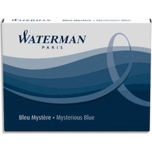 Waterman Dolma Kalem Kartuşu 8 Li Siyah/Mavi S0110910