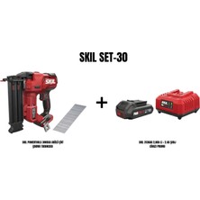Skil Skıl Set-30 (Skıl Powertools 3885CA Akülü Çivi Çakma Tabancası+Skıl 3136AA 2,0AH Li + 2.4A Şarj Cihazı Promo)