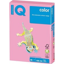 Mondi IQ Color Renkli Fotokopi Kağıdı A4 80 Gram Pembe NE1325-PI25 (500 Lü Paket)