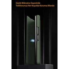 Senka Newface Samsung Galaxy Z Fold 3 Kılıf Fold Karbon Kapak - Siyah