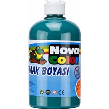  nova color nc-373 parmak boyası 500 gr yeşil