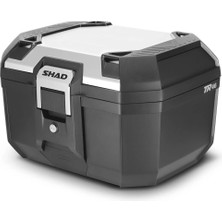 Shad TR46 Terra Alüminyum Çanta (Siyah-Gümüş)