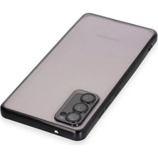 Senka Newface Samsung Galaxy S20 Fe Kılıf Lensli Silikon - Siyah