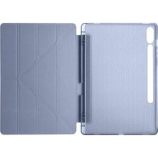 Senka Newface Samsung Galaxy X510 Tab S9 Fe 11 Kılıf Kalemlikli Mars Tablet Kılıfı - Lavender