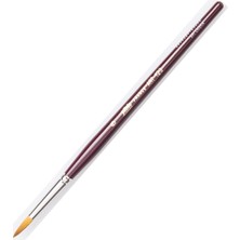 Pebeo 123-06 Yuvarlak Fırça İyi Kalite Sentetik Kıllı Sulu Boya Fırçası (12 Li Kutu)