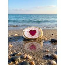 Theory Jewelry Summer Shine Yüzük |kalp Detaylı | Yazlık Kadın | Beyaz Mineli | Ayarlanabilir Yüzük | Trend Yüzük | Kombin Yüzük