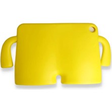 Senka Newface Ipad 2022 10.9 (10.nesil) Kılıf Karakter Tablet Silikon - Sarı