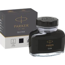 Parker Dolma Kalem Mürekkebi Quink 57 ML Siyah