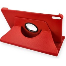 Senka Newface Huawei Honor Pad X9 11.5 Kılıf 360 Tablet Deri Kılıf - Kırmızı