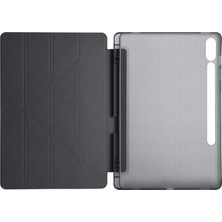 Senka Newface Samsung Galaxy X510 Tab S9 Fe 11 Kılıf Kalemlikli Mars Tablet Kılıfı - Siyah