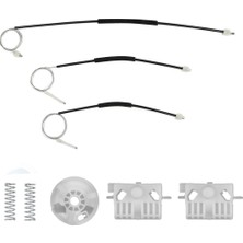 Renault Clio 3 Için Ön Sağ Kapı Cam Tamir Takımı