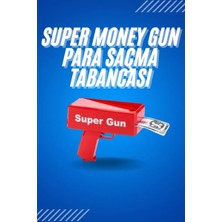 Zenvia Kırmızı Çocuklara Özel Para Fırlatma Makinesi Para Saçma Tabancası