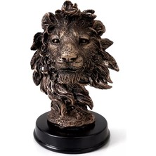 Zenvia 13X9 cm Polyester Aslan Büstü