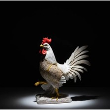 Zenvia Özel Tasarım Polyester Horoz Figürü