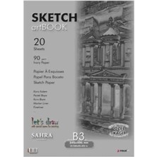  sahra bloknot not defteri tutkallı ıvory kağıt 34,5x49,5 cm 90 gram flx-821435