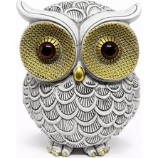 Zenvia 10X7 cm Polyester Baykuş Figürü