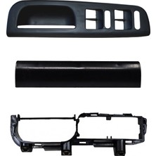 Vw Passat B5,golf 4,jetta Için Kapı Kolu Cam Düğme Çerçeve Kapak Seti