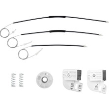 Volkswagen Transporter T5 Için Ön Sol Cam Tamir Seti-Bütün Ayaklı