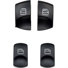 Mercedes Sprinter, Volkswagen Crafter Için Cam Düğme Kapağı-4'lü Set