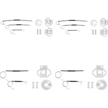 Volkswagen Polo Classic Için Ön-Arka Cam Tamir Seti-Set