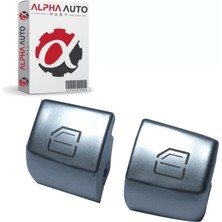 Mercedes C Class W205 W253 W222 2 Adet Cam Düğme Kapağı A2229056800