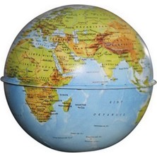 Gürbüz Kalemtraş Globe Mini Fiziki Dünya Küre 10 Cm 41104