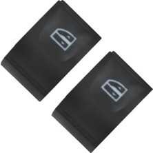 Renault Fluence Için Cam Düğme Kapağı Sağ & Sol (2 Adet)